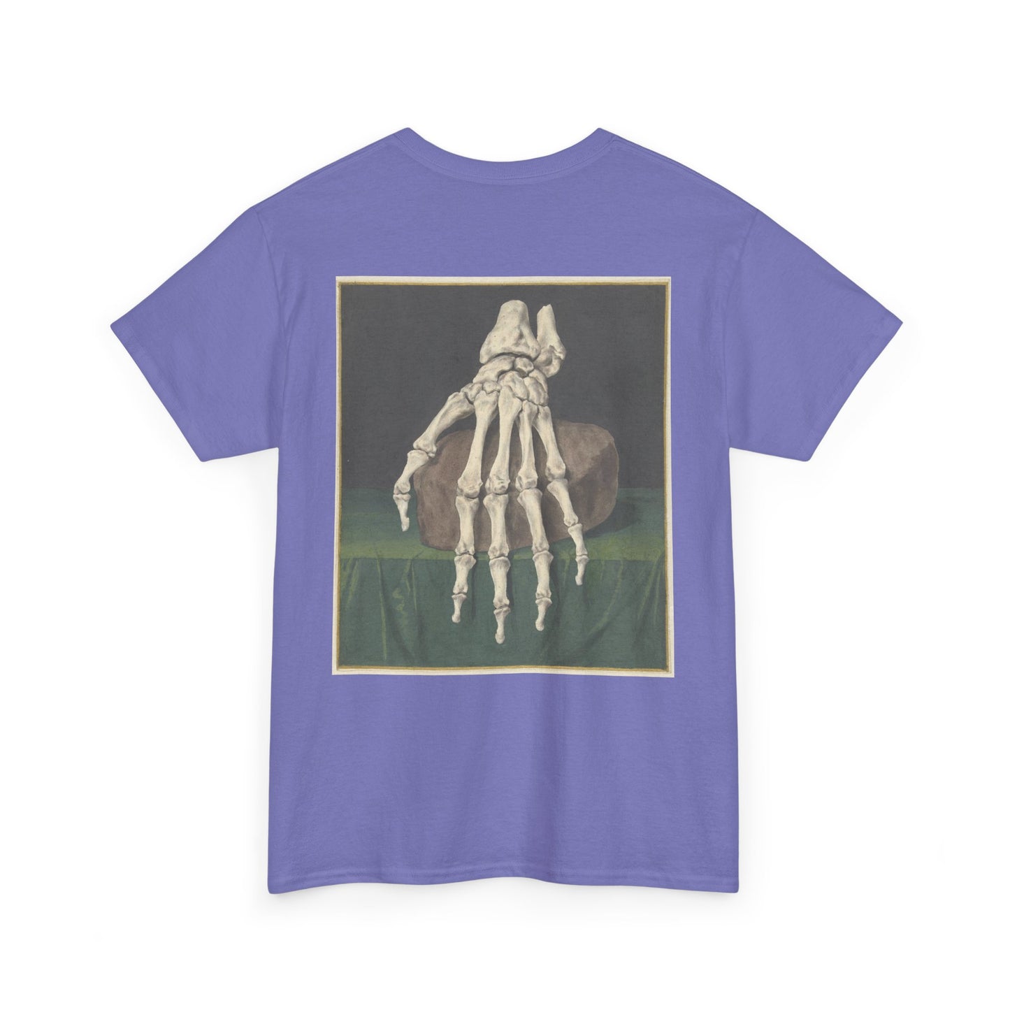 Skeleton Art Unisex Heavy Cotton Tee - Unique Graphic Shirt for Artists and Halloween