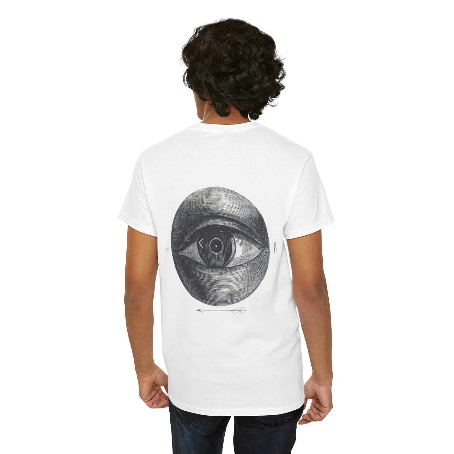 Unisex Heavy Cotton Tee - Artistic Eye Design