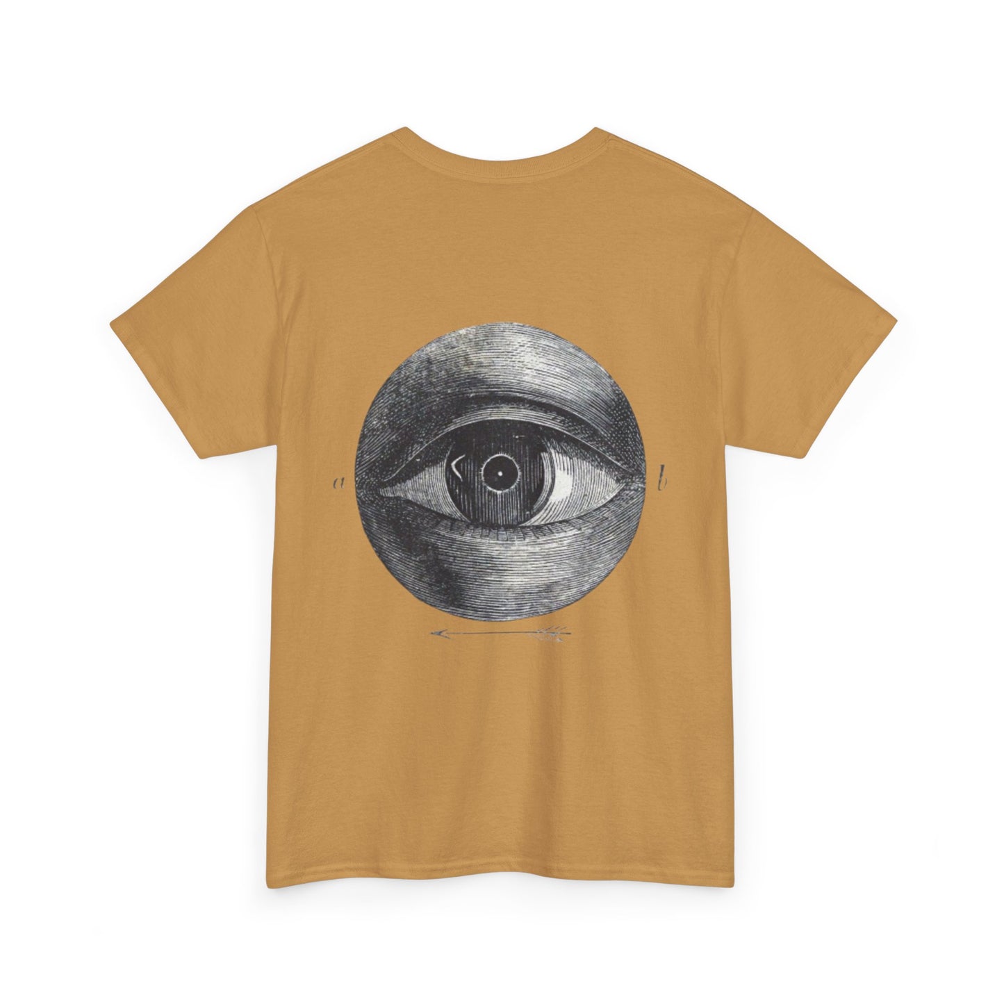 Unisex Heavy Cotton Tee - Artistic Eye Design