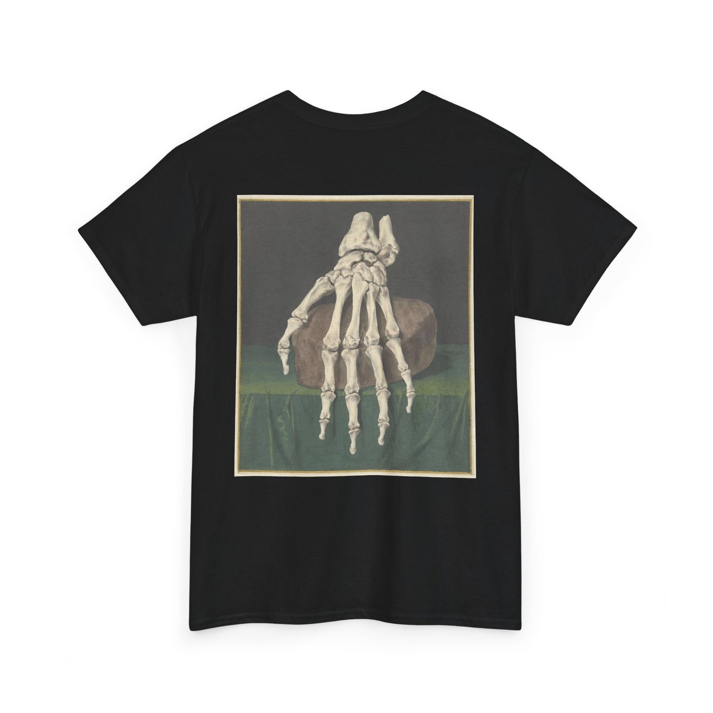 Skeleton Art Unisex Heavy Cotton Tee - Unique Graphic Shirt for Artists and Halloween