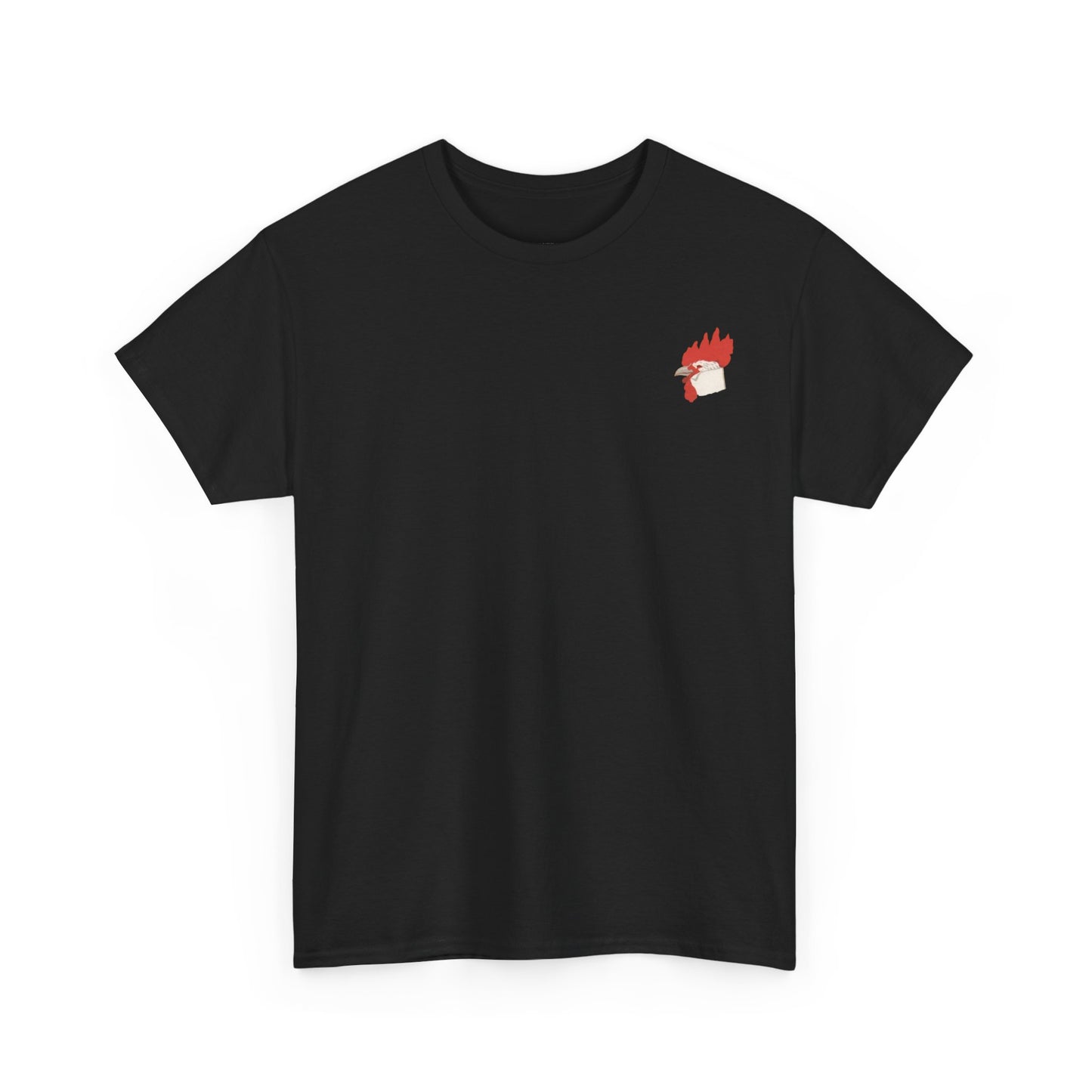 Retro Chicken Graphic Unisex Heavy Cotton Tee – Perfect for Casual Wear