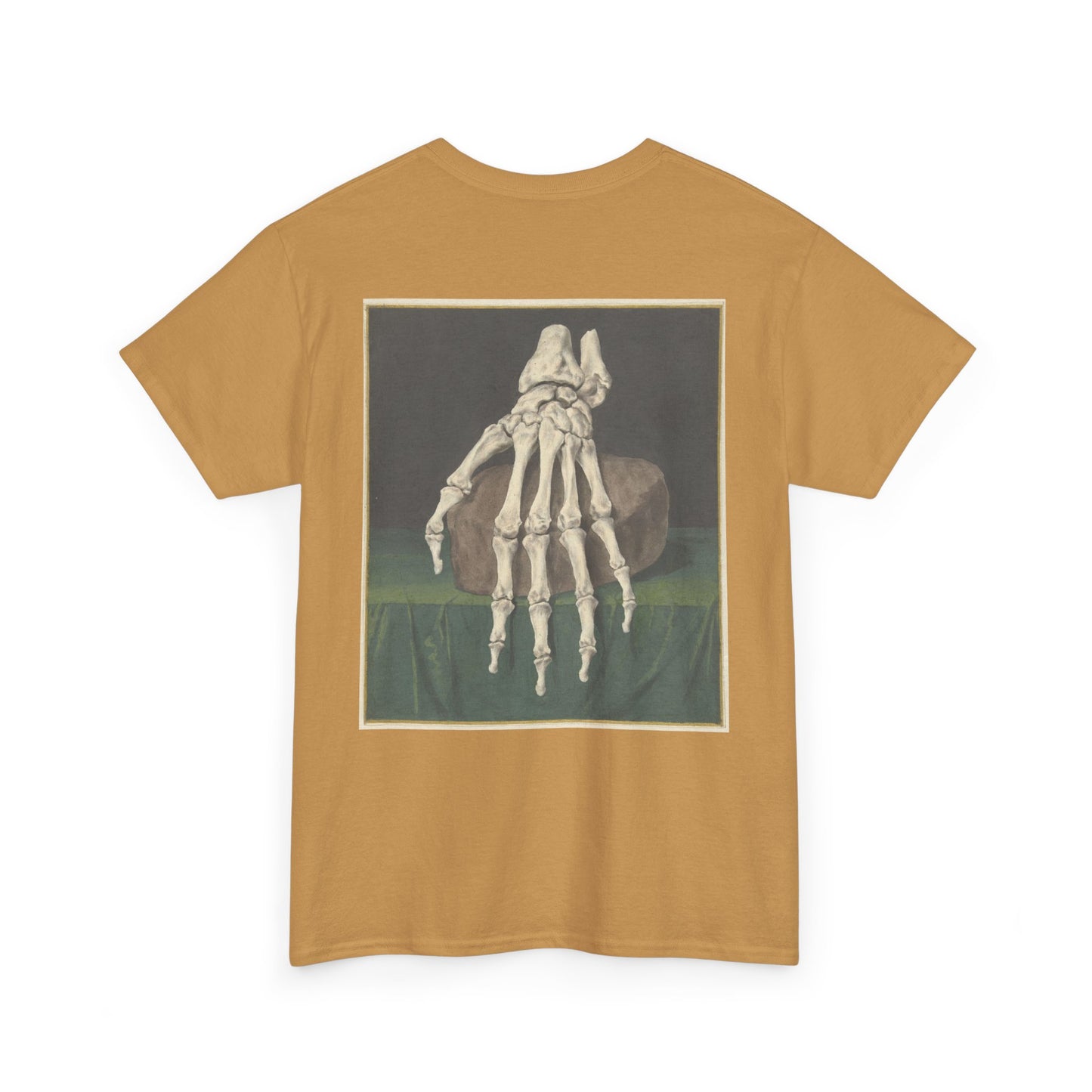 Skeleton Art Unisex Heavy Cotton Tee - Unique Graphic Shirt for Artists and Halloween