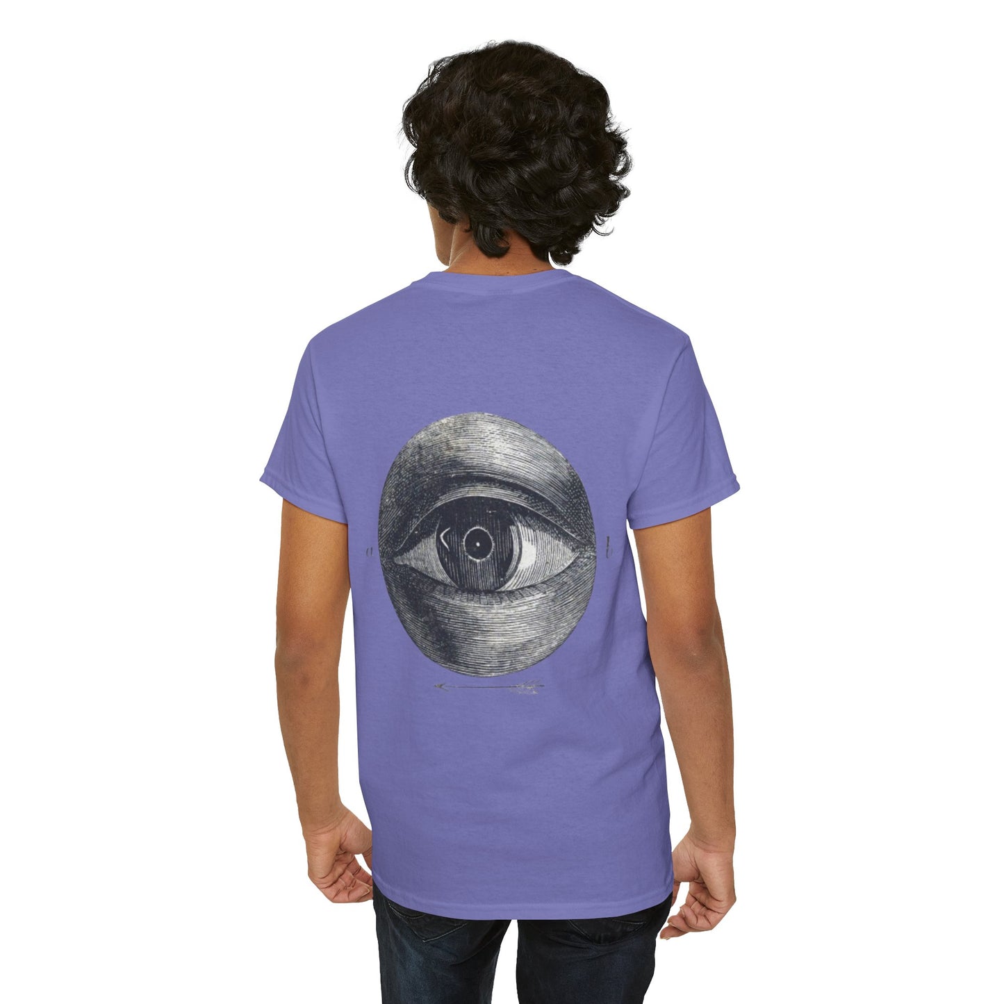 Unisex Heavy Cotton Tee - Artistic Eye Design