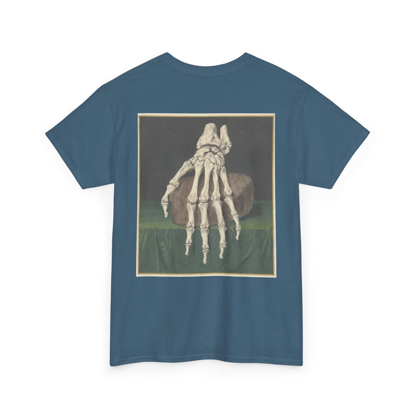 Skeleton Art Unisex Heavy Cotton Tee - Unique Graphic Shirt for Artists and Halloween