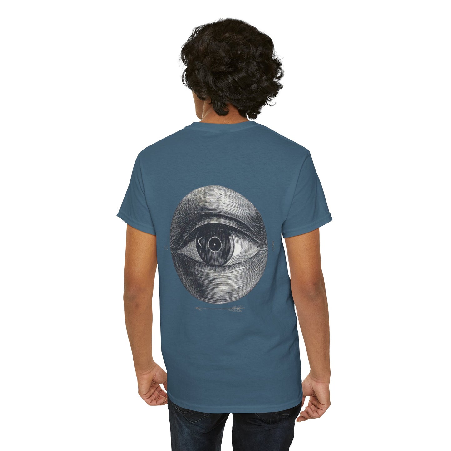 Unisex Heavy Cotton Tee - Artistic Eye Design