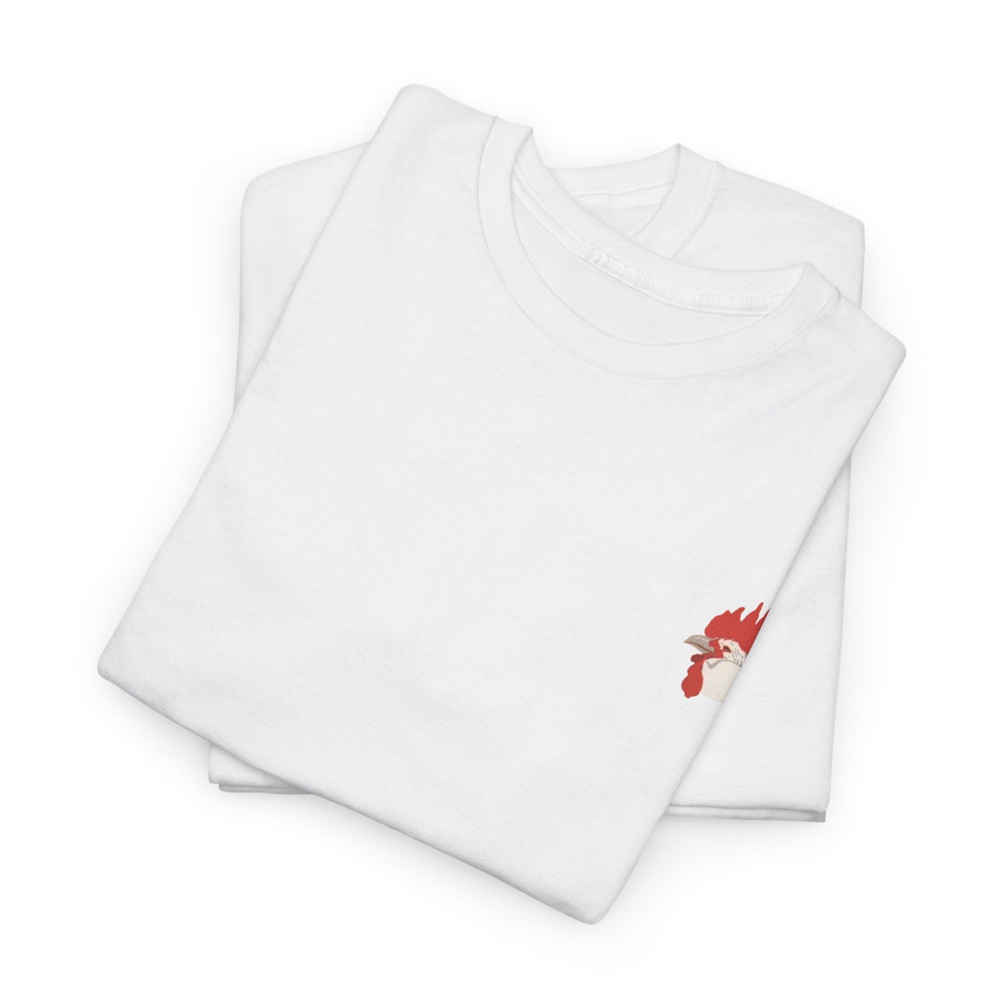 Retro Chicken Graphic Unisex Heavy Cotton Tee – Perfect for Casual Wear