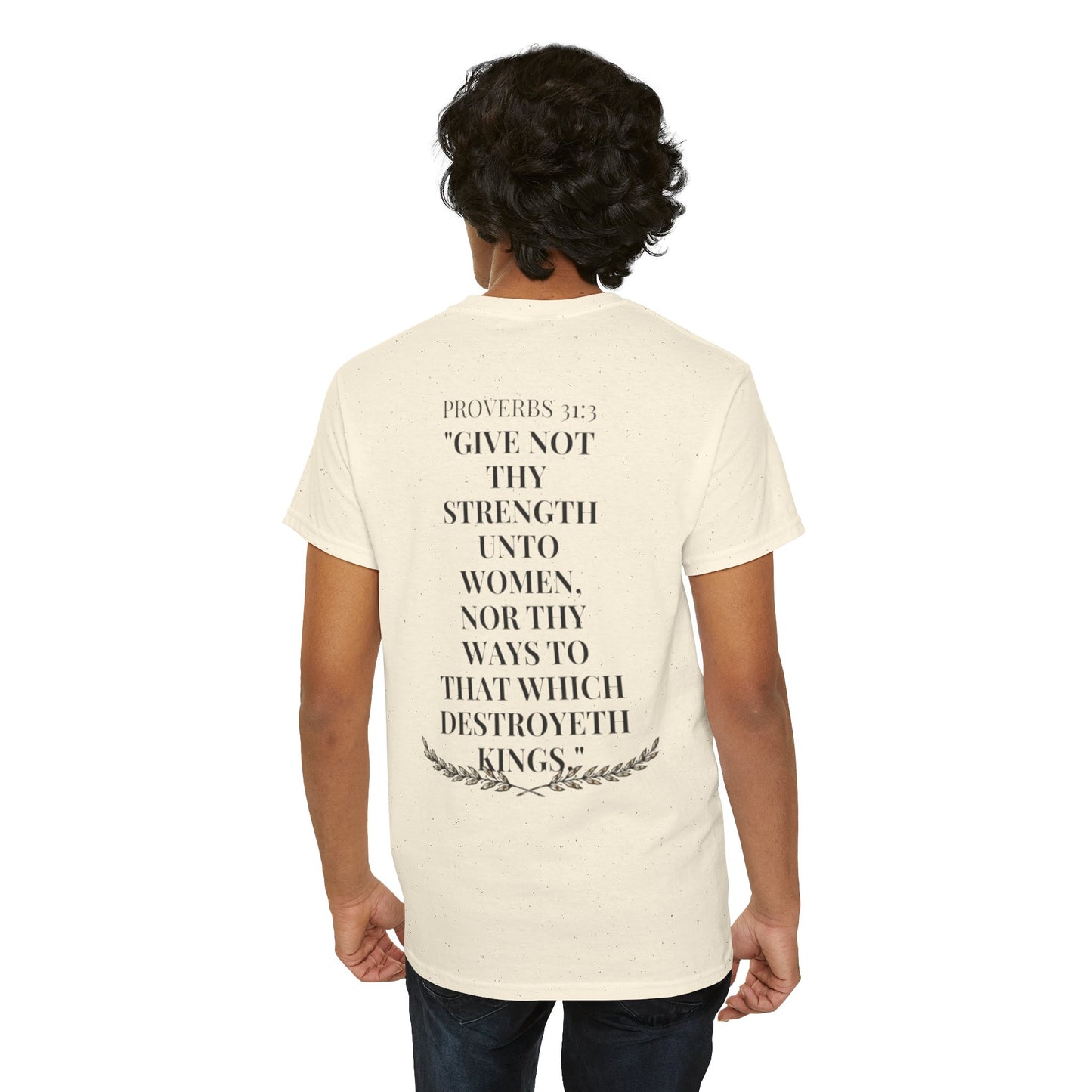 Artistic Unisex Heavy Cotton Tee - Classic Nude Design