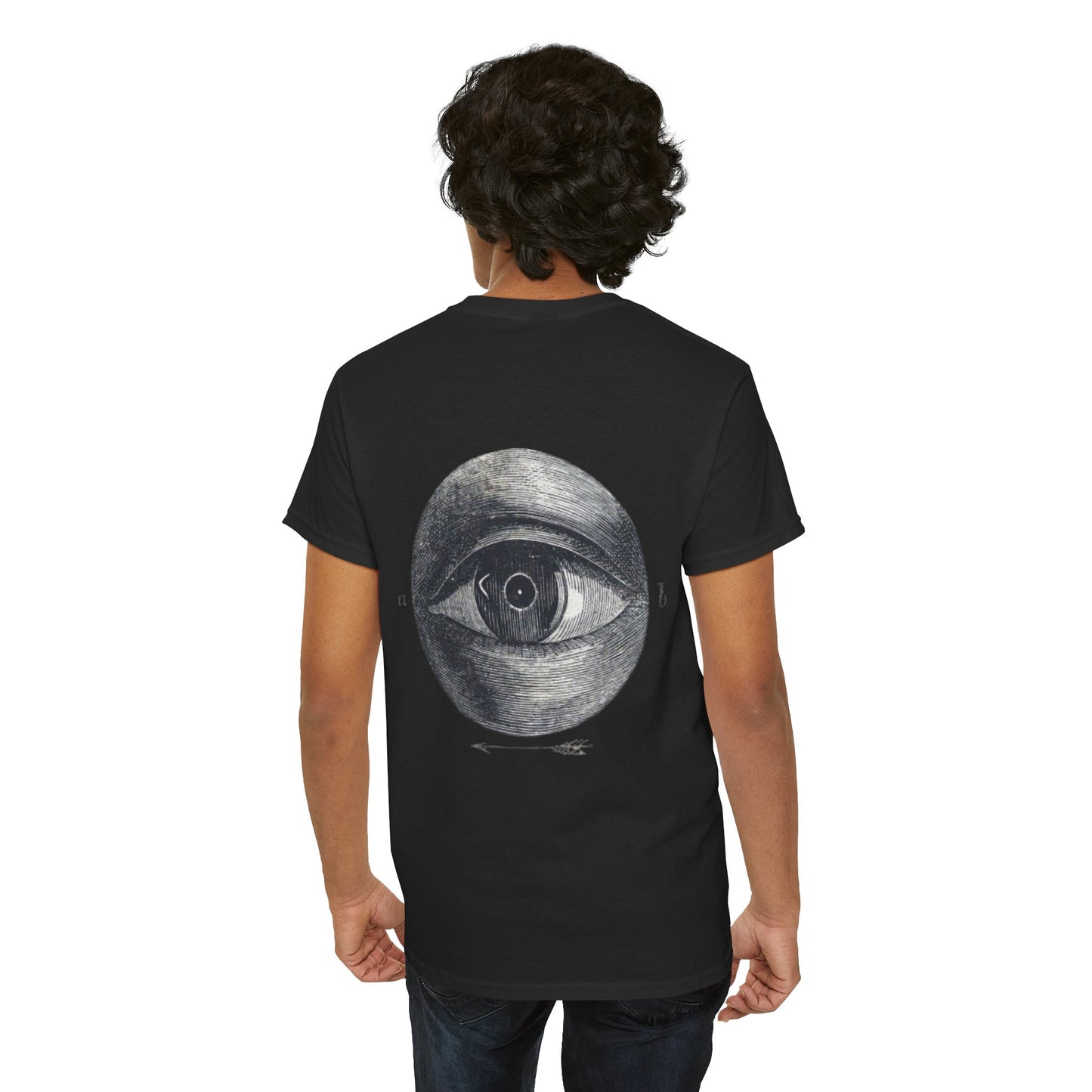 Unisex Heavy Cotton Tee - Artistic Eye Design